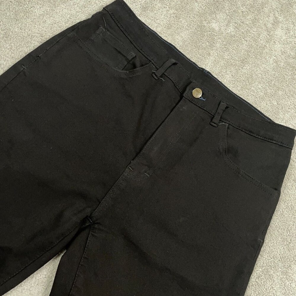 Blue Delta Black Denim Slim Jeans Men's Size 31x30 Custom Made Recent 2022 RW34